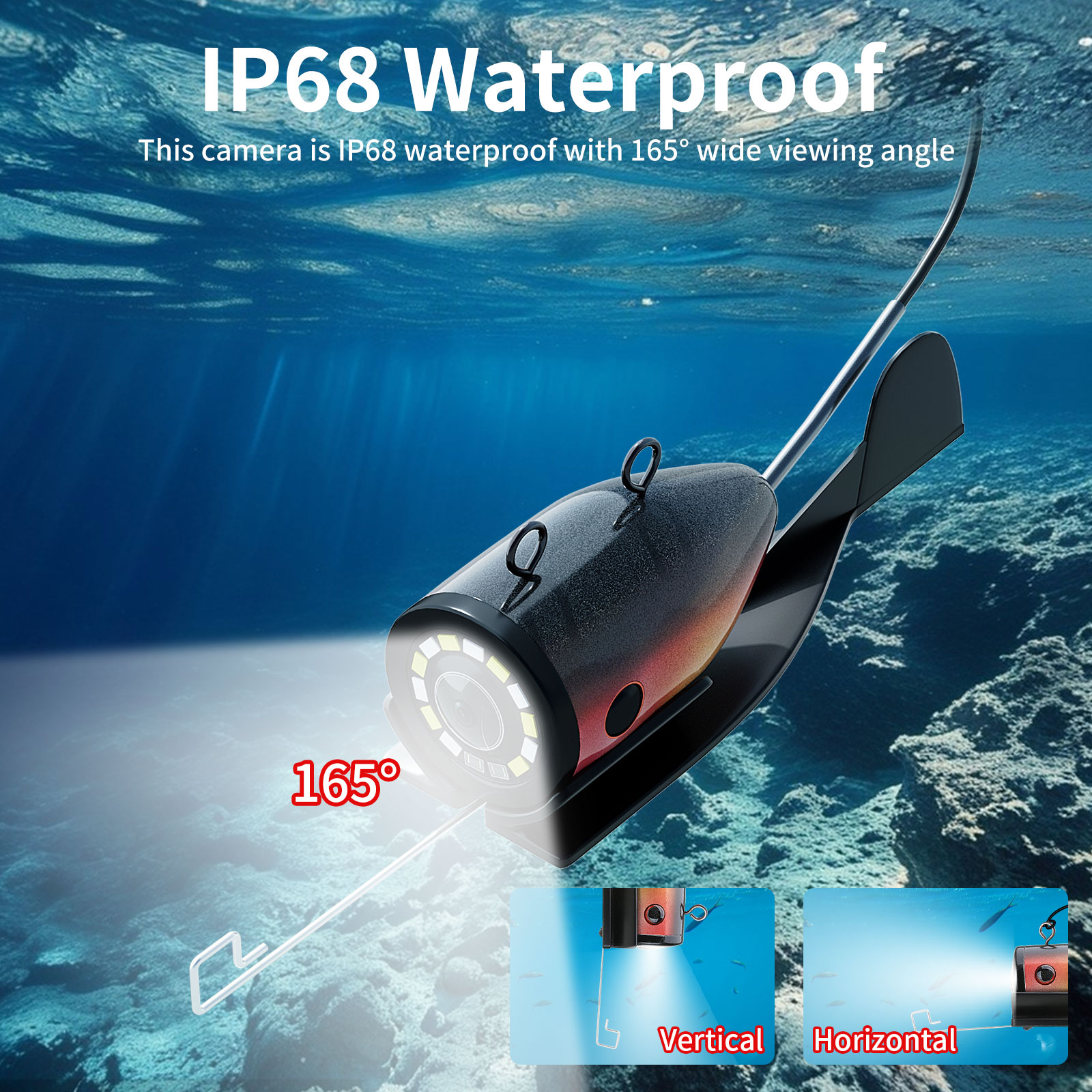 Underwater Fishing Camera - 15 - Fish Finder Portable 评论和价格