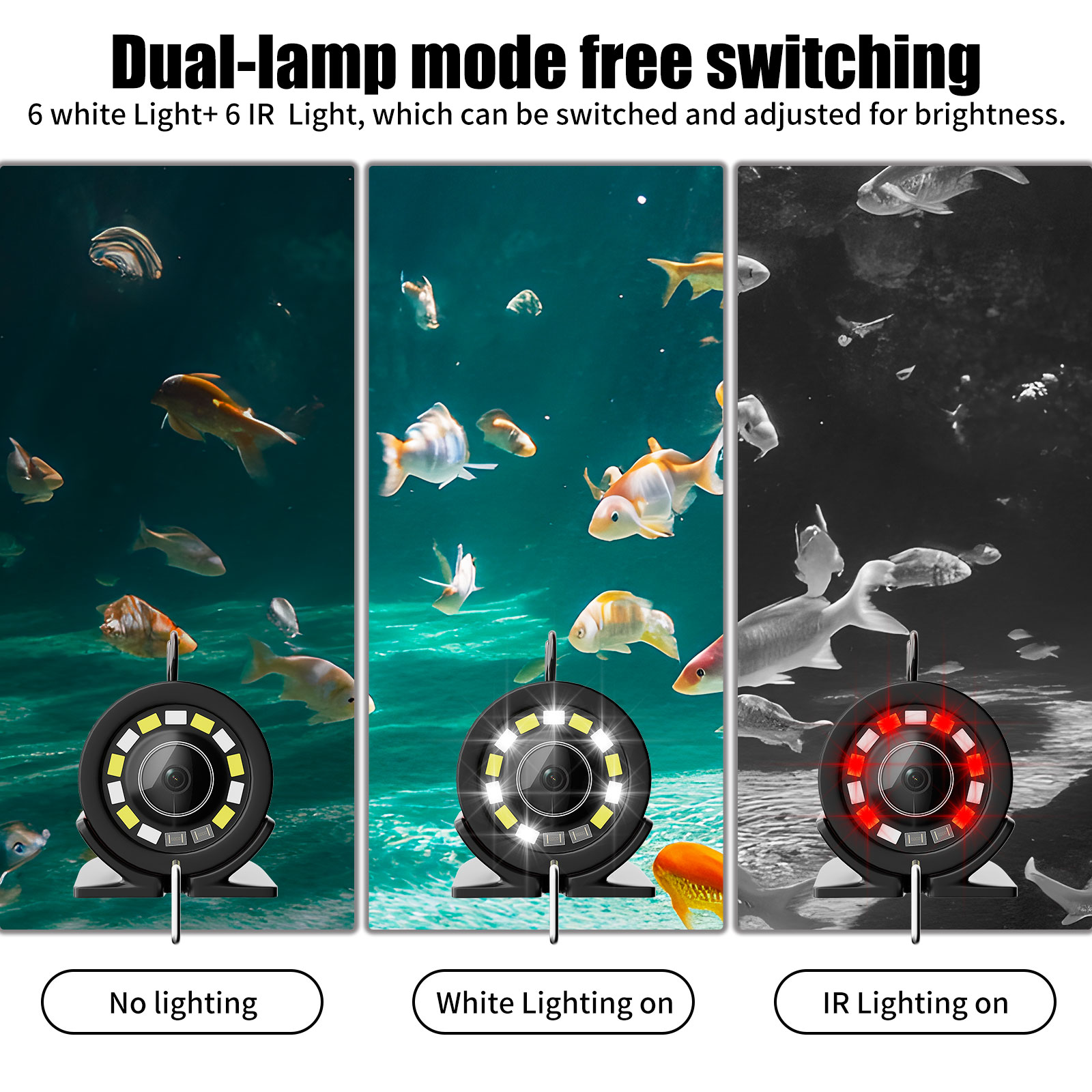 Underwater Fishing Camera - 15 - Fish Finder Portable 评论和价格