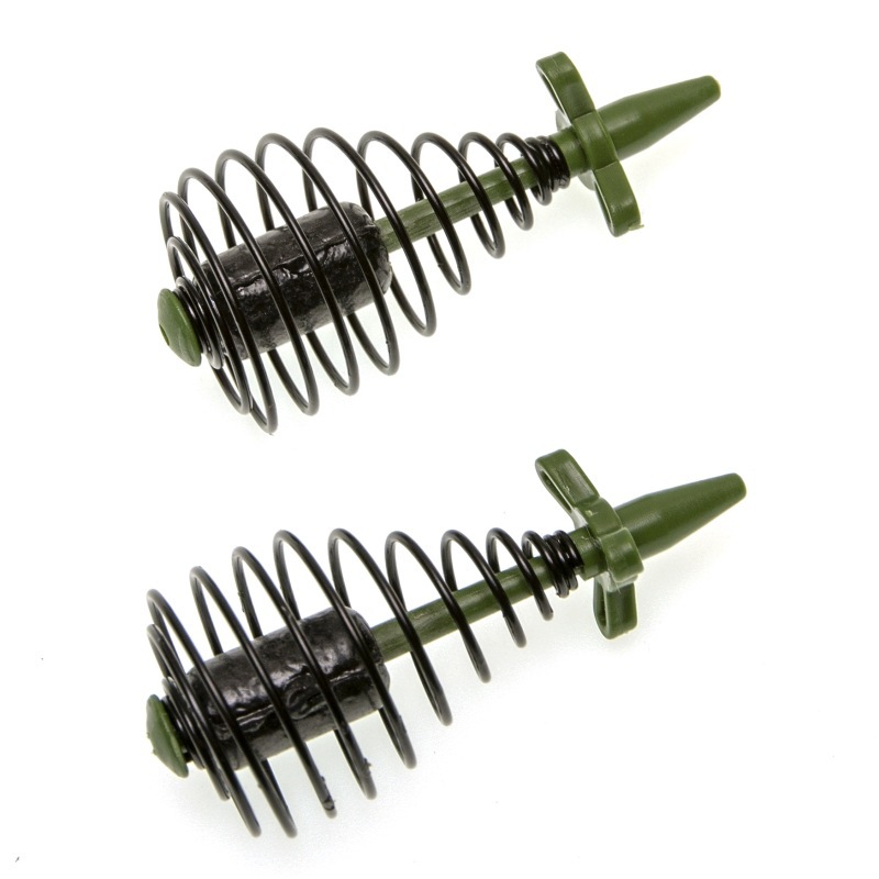 2pcs Inline Spring Carp Feeder - Bite Alarm 评论和价格